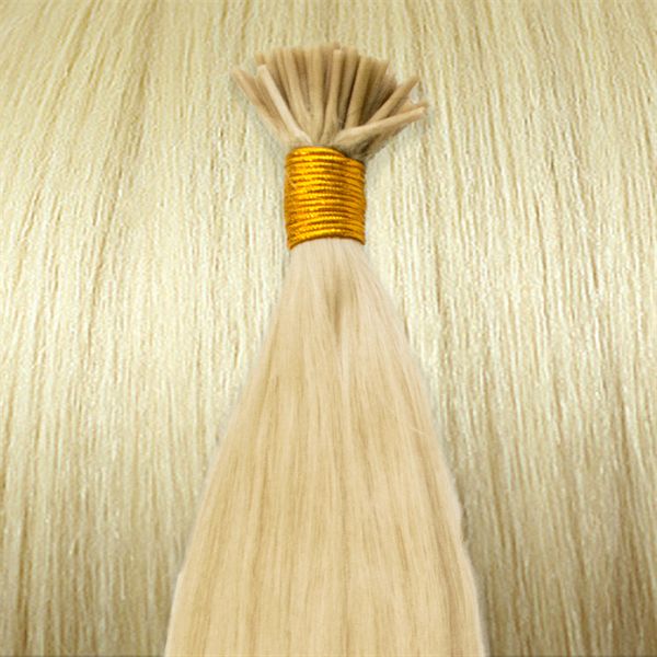 50 cm Cold Fusion hair extensions Platinum blonde 60# - | Fashiongirl