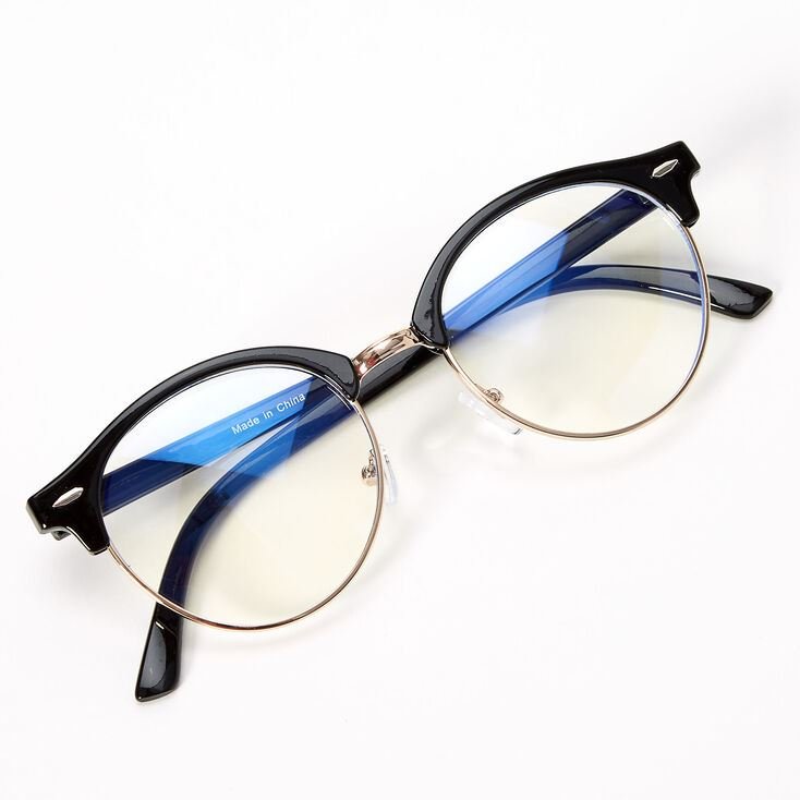 Blue Light glasses - round browline, style 4 - | Fashiongirl