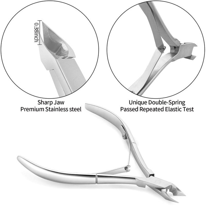 Cuticle Nipper / Cuticle Scissors / Cuticle Nipper - Stainless steel - | Fashiongirl