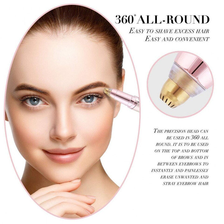Facial Hair Removal & Eyebrow Trimmer - Painless - | Fashiongirl