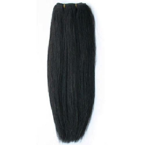 Hair Weft 60 cm coloured black 1B# - | Fashiongirl