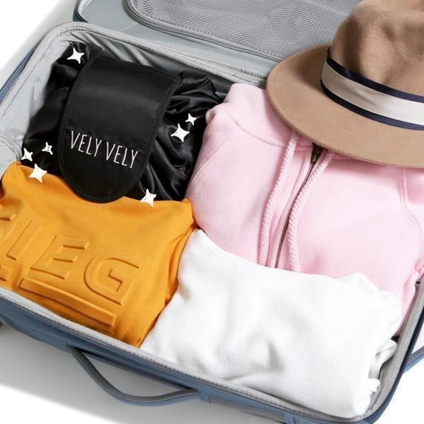 Makeup Travel Bag - Magic Travel Pouch in Black - | Fashiongirl