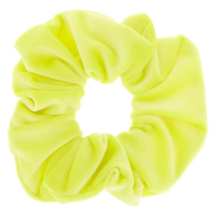Neon Scrunchie - Neon Yellow - Hair Accessories