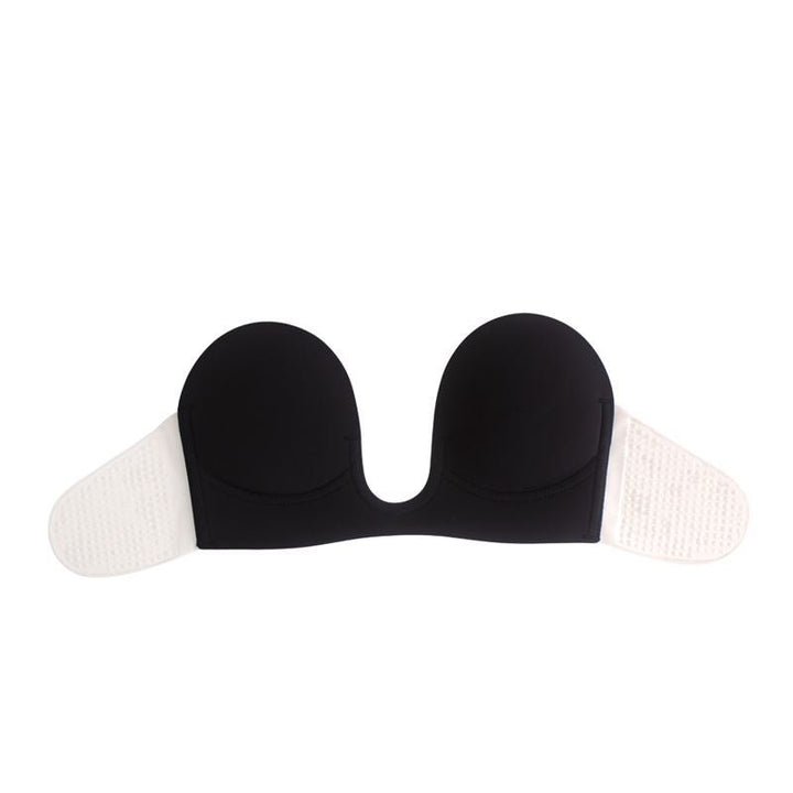 Shapelux Deep U - shaped Self - fitting Bra - Black - Shapewear | Fashiongirl