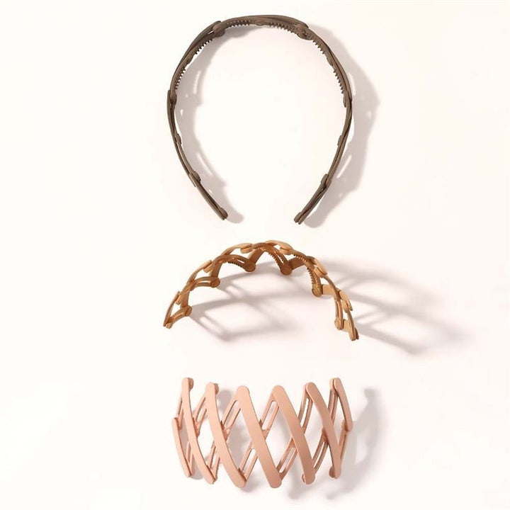 SOHO Foldable Headband - Pink Beige - Hair Accessories