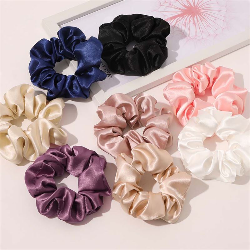 SOHO Satin Scrunchie - Sweet Pink - Hair Accessories