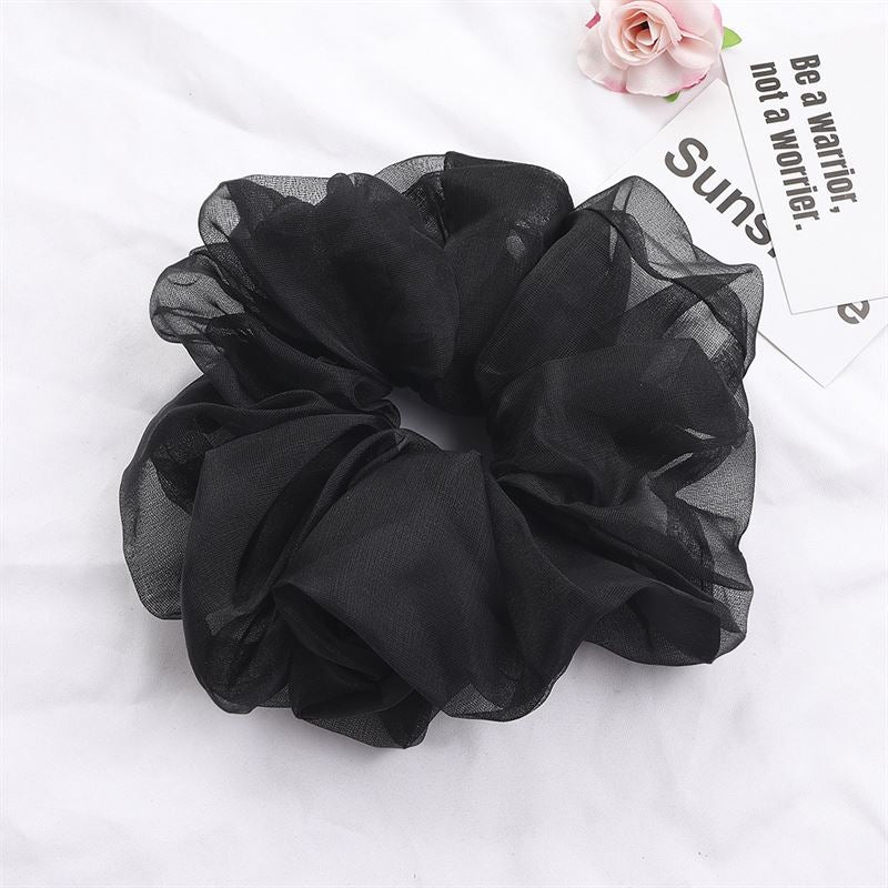 SOHO Sola XL Scrunchie - Black - Hair Accessories