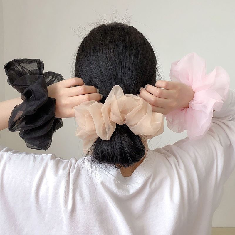 SOHO Sola XL Scrunchie - Shell Pink - Hair Accessories