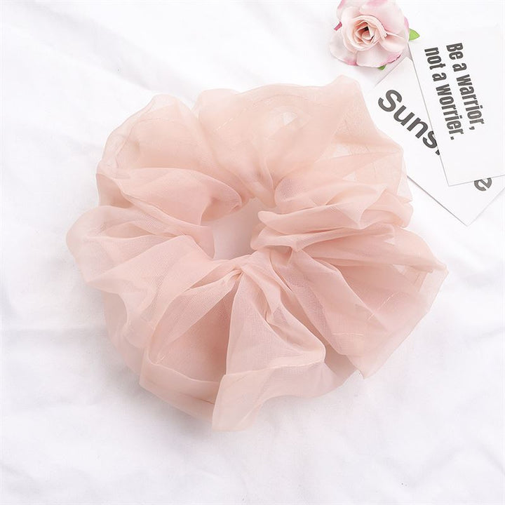 SOHO Sola XL Scrunchie - Shell Pink - Hair Accessories