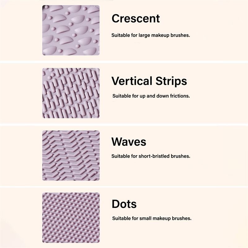 Technique PRO Foldable Silicone Makeup Brush Cleaner Bowl - Nude Rose - Hair Accessories