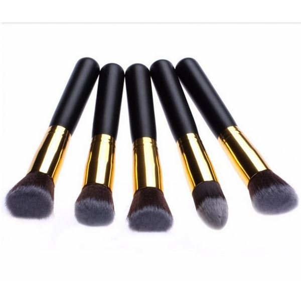 Technique PRO Makeup Brushes, Gold edition - 10 pcs -