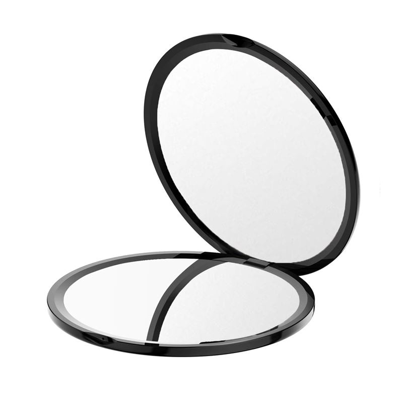 UNIQ Compact double - sided mirror with 10x magnification - Black - | Fashiongirl