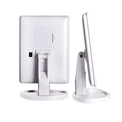 UNIQ Hollywood Makeup Mirror with light, White - LED Mirror 10X - | Fashiongirl