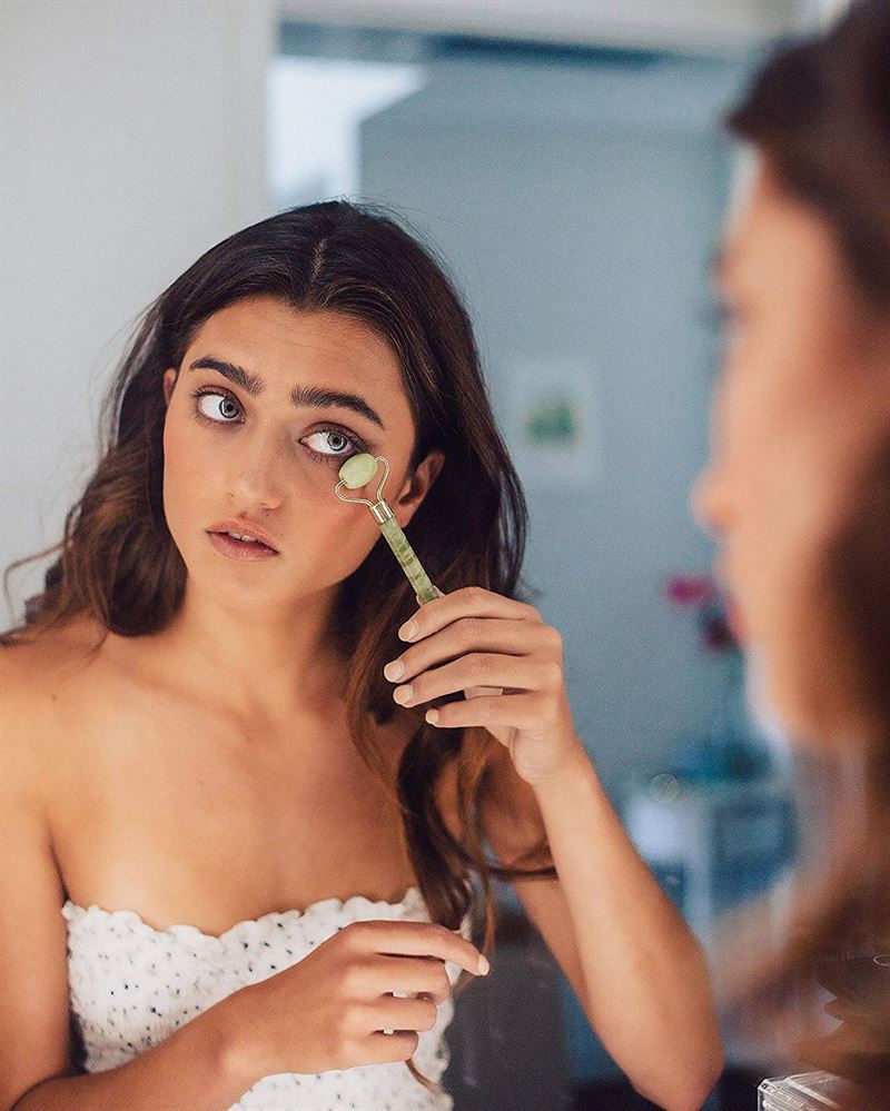 UNIQ Jade roller - Face rollers for beautiful skin - Black - | Fashiongirl