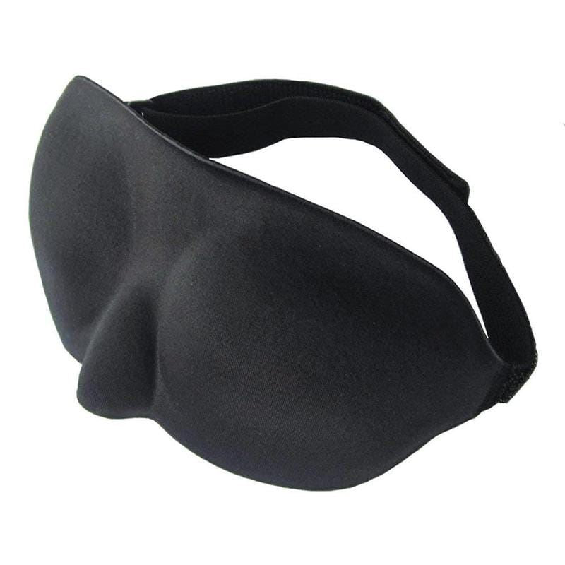 3D Sleeping Mask - Luxury Comfort, Black - Fashiongirl