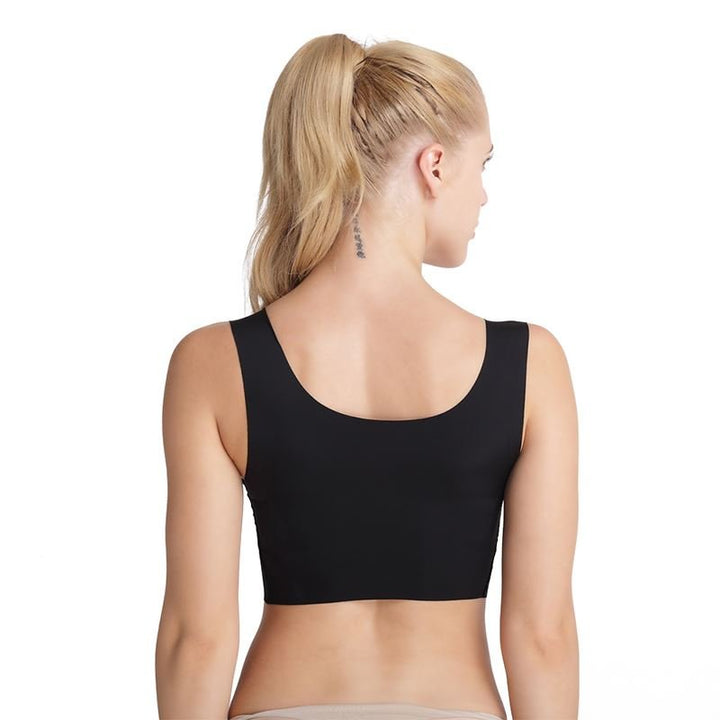 Ahh Bra Comfort Bra With underwired underwire - Black - Fashiongirl