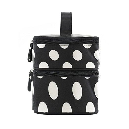 AVERY Dots Double toiletry bag - Fashiongirl