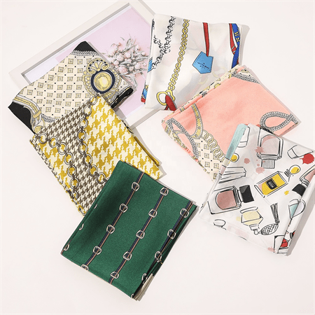 Chris Rubin Bella Silk Scarf - Yellow - | Fashiongirl