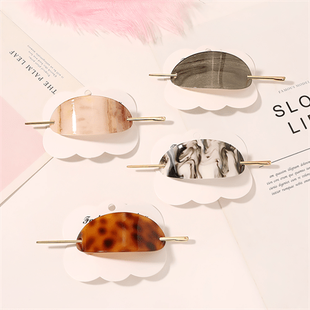Chris Rubin Isla Hair Cuff - Tortoise - | Fashiongirl