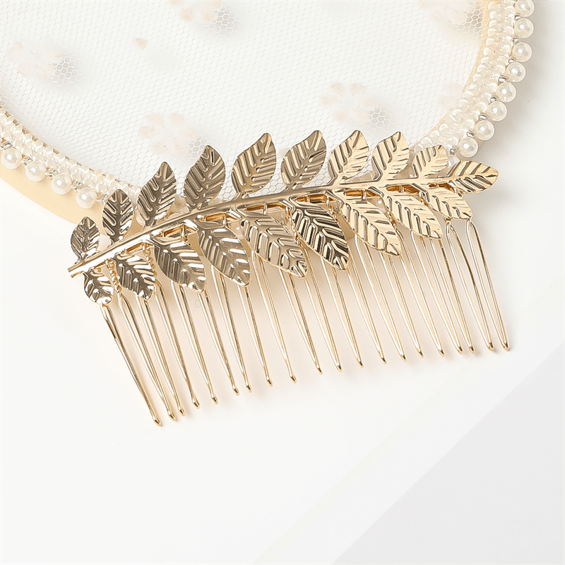 Chris Rubin Nyla Hair Comb - Gold - | Fashiongirl