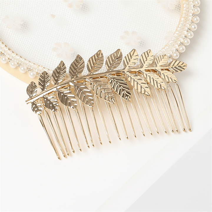 Chris Rubin Nyla Hair Comb - Gold - | Fashiongirl