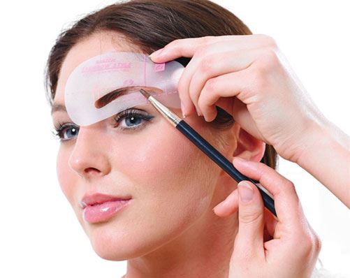 Eyebrow Templates - Eyebrow Stencils (A5 - A8) - 4 pcs. - Fashiongirl