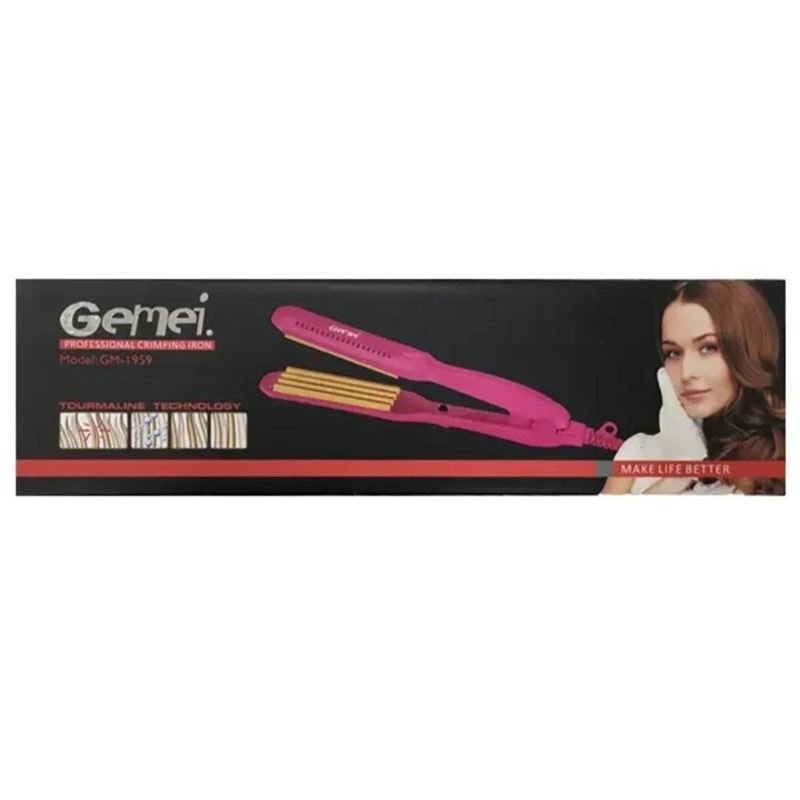 Gemei PRO Crepe Iron / Ceramic Crimp - GM - 1959 - Fashiongirl