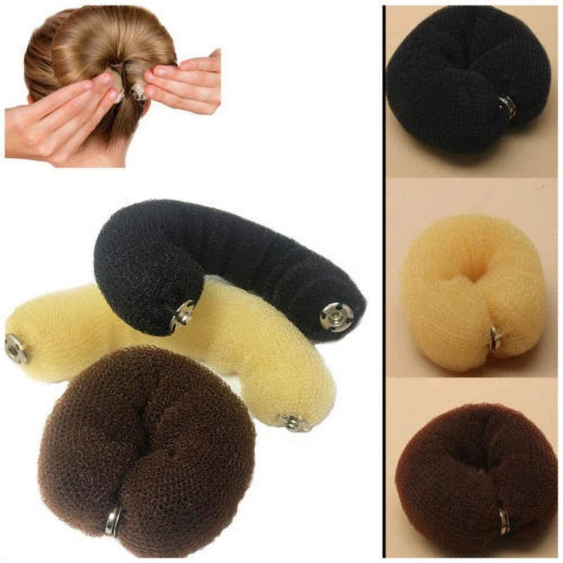 Hair Sausage Donut - Blonde, Brown, Black - 20 cm - Fashiongirl