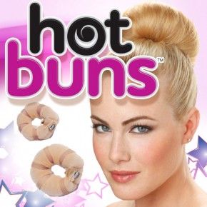 Hot Buns - Hair Donut 16 cm fl colours - Fashiongirl