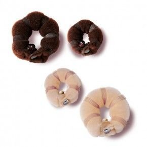 Hot Buns - Hair Donut 16 cm fl colours - Fashiongirl