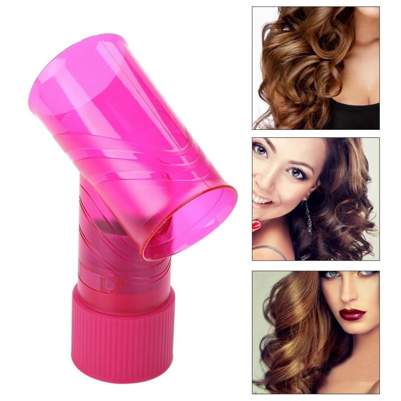 Magic Wind Curler Diffuser - nozzle for hair dryer, pink - Fashiongirl