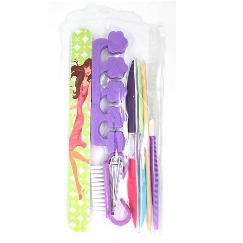 Manicure &amp; Pedicure Set - 7 pieces (free gift) - Fashiongirl