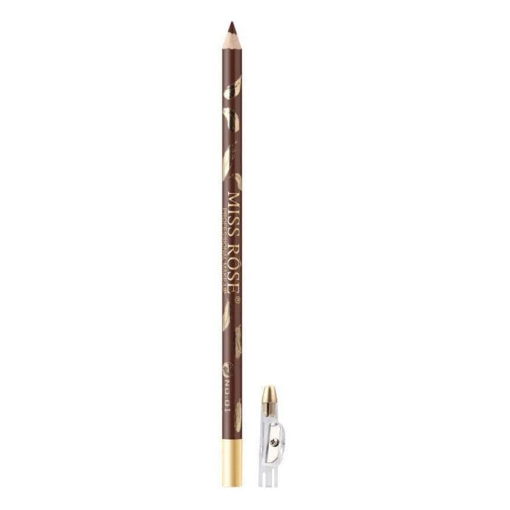 Miss Rose Eyebrow Pencil / Eyebrow Brush - No. 1 Dark Brown - | Fashiongirl