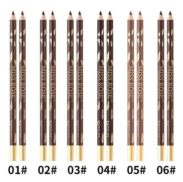 Miss Rose Eyebrow Pencil / Eyebrow Brush - No. 2 Brown - Fashiongirl