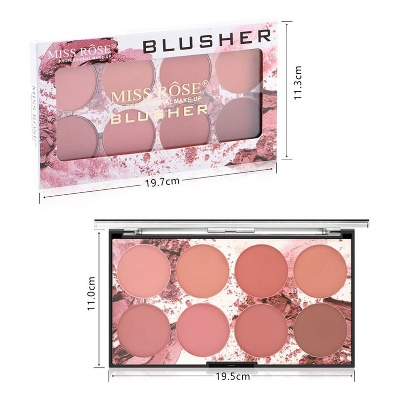 Miss Rose Professional Matte Blusher - | Fashiongirl