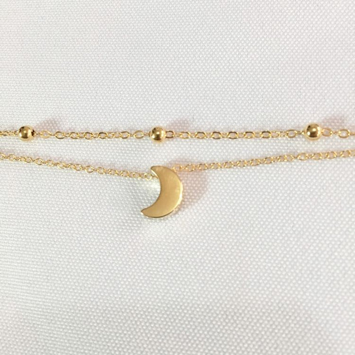 Moon ankle chain - Fashiongirl