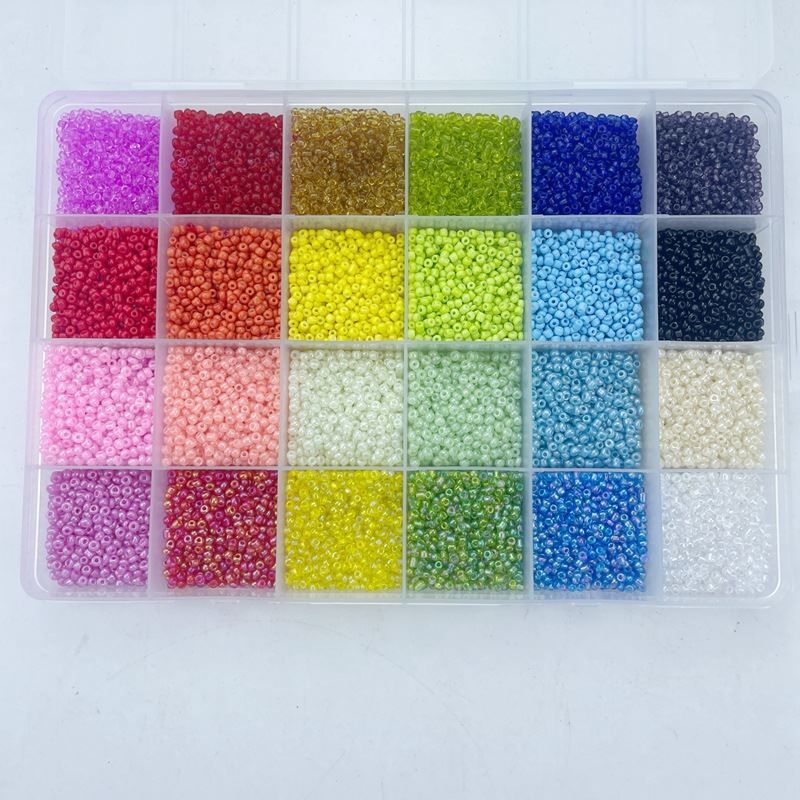 Seed / Rocailles Beads Kiera Kit - KREA DIY Jewellery Kit with different beads - 35000 pcs - Fashiongirl