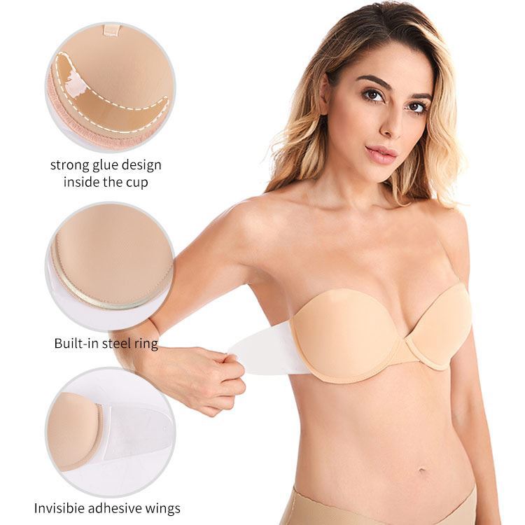 Shapelux Invisible Strapless Bra - Nude - Fashiongirl