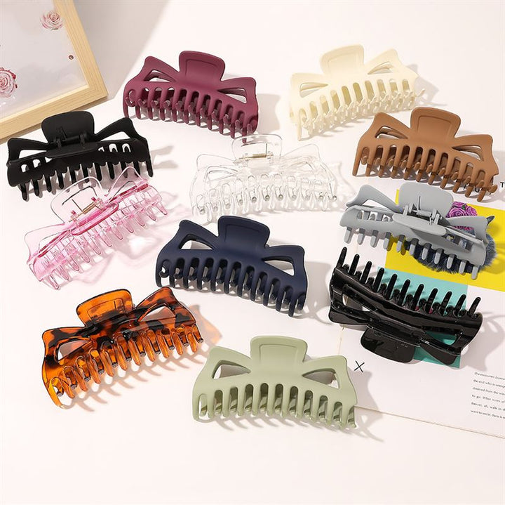 SOHO Astrid Hair Claw - Navy - Hair Accessories
