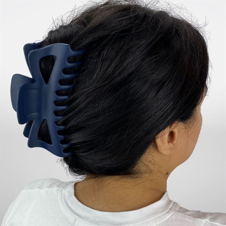 SOHO Astrid Hair Claw - Navy - Hair Accessories