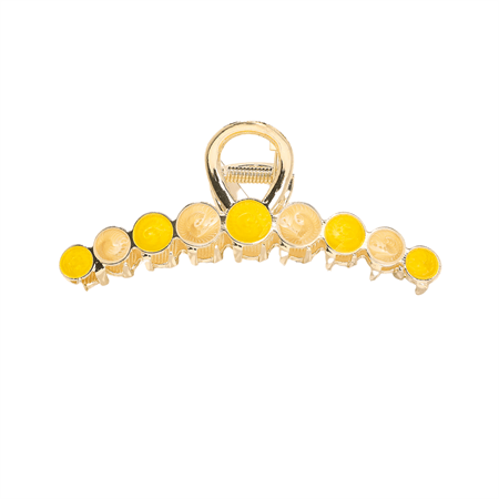 SOHO Becca Hair Claw - Lemon - Hair Accessories