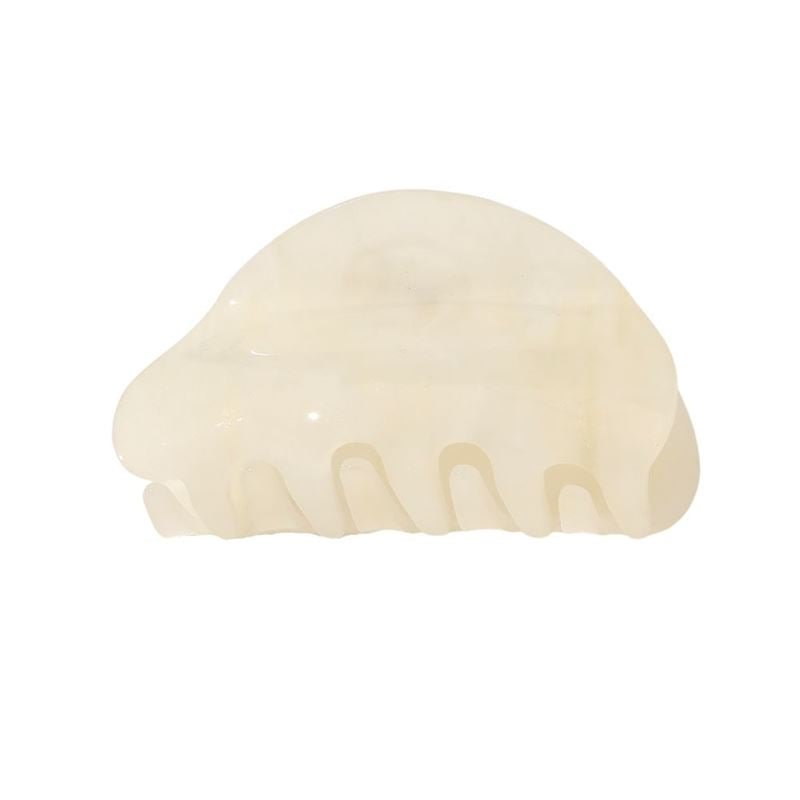 SOHO Cleo Hair Claw - White - Hair Accessories