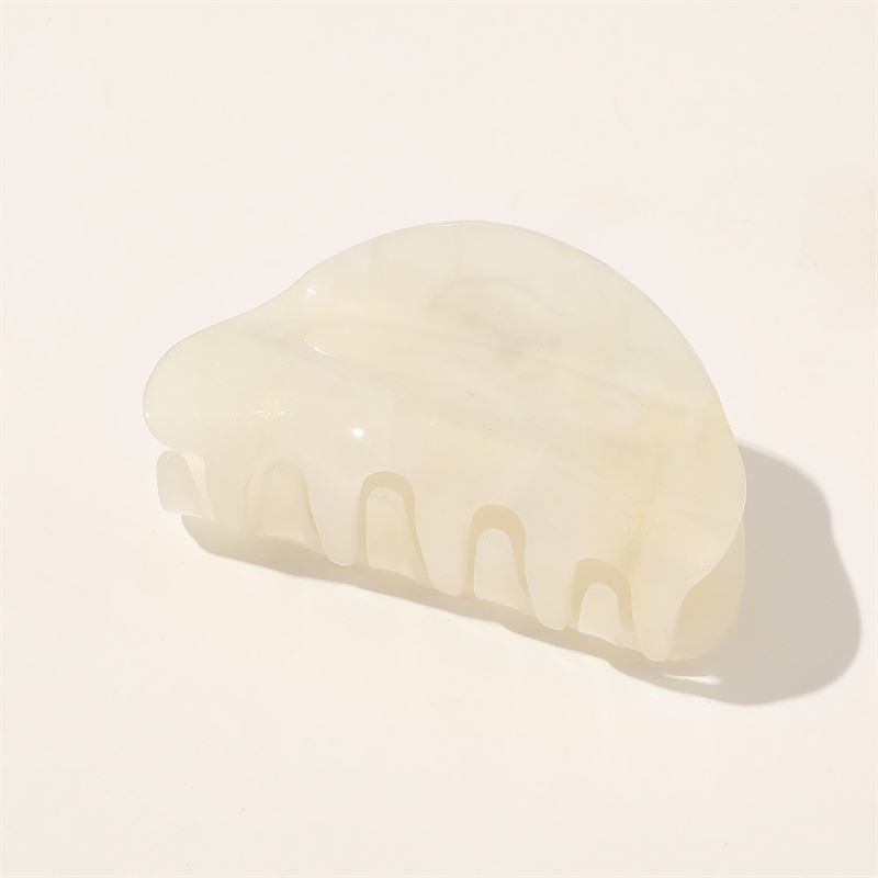 SOHO Cleo Hair Claw - White - Hair Accessories