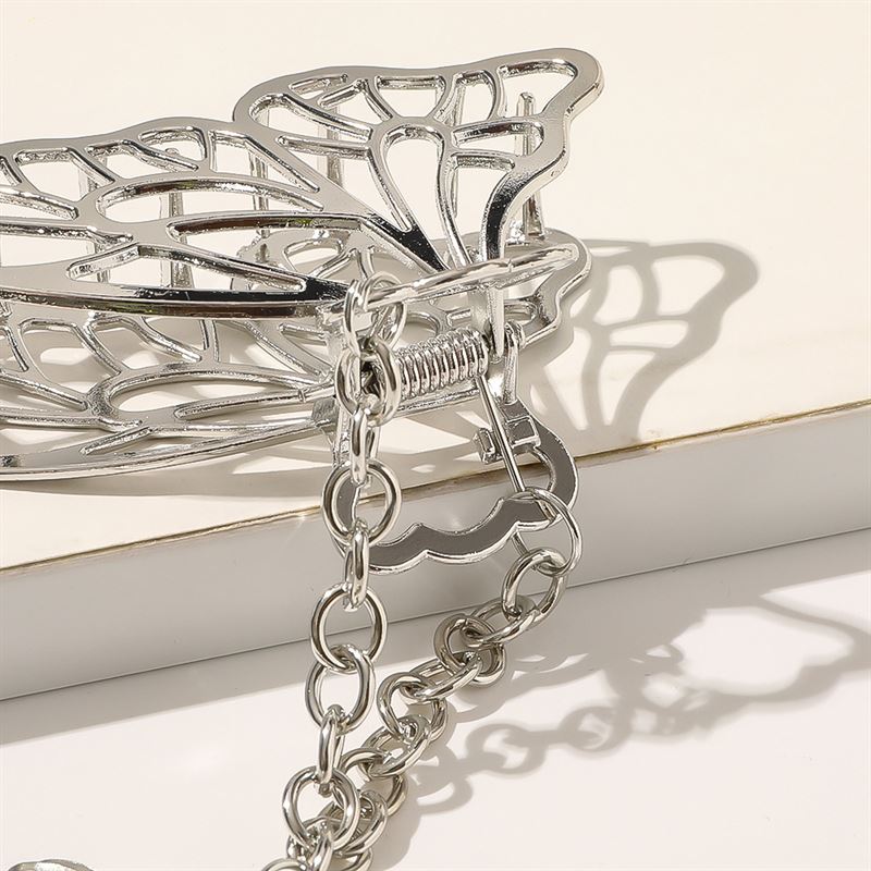 SOHO Emy Metal Hair Claw - Butterfly - Hair Accessories