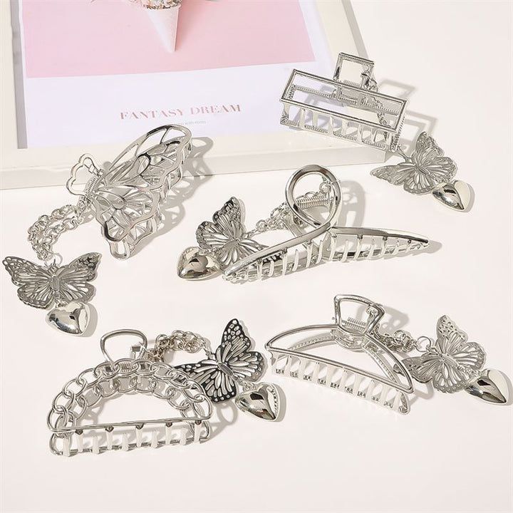 SOHO Emy Metal Hair Claw - Butterfly - Hair Accessories