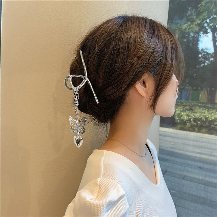 SOHO Emy Metal Hair Claw - Butterfly - Hair Accessories
