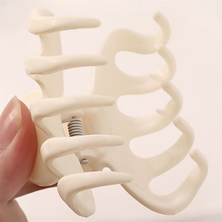 SOHO Esta Hair Claw - White - Hair Accessories
