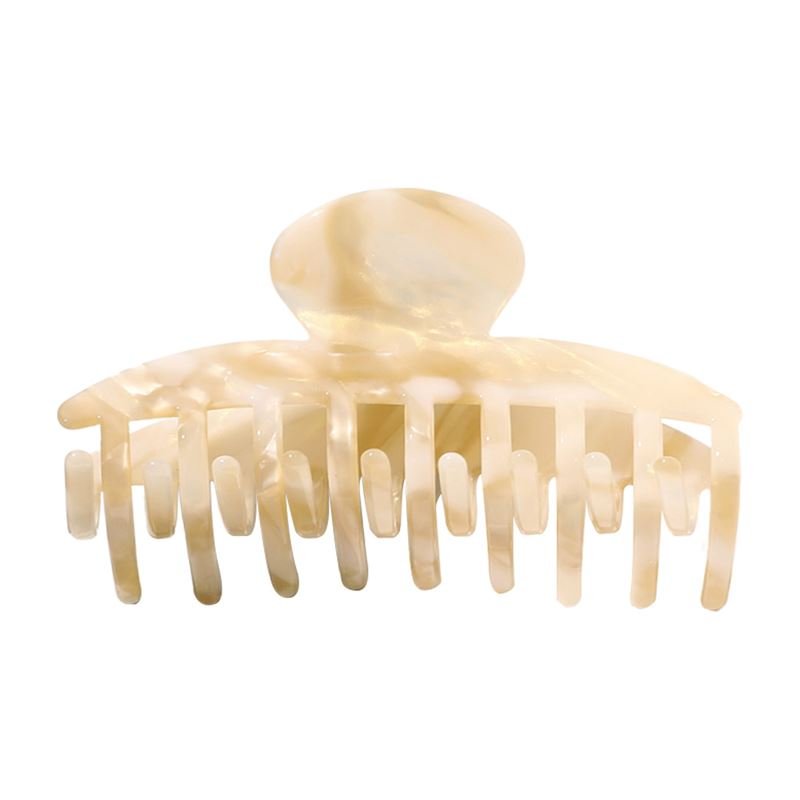 SOHO Gaja Hair Claw - Beige Marble - Hair Accessories