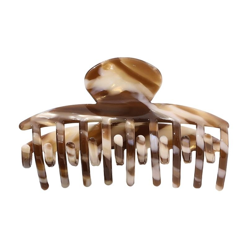 SOHO Gaja Hair Claw - Brown Marble - Hair Accessories