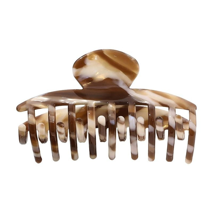 SOHO Gaja Hair Claw - Brown Marble - Hair Accessories